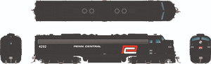 Rapido ~ HO Scale ~ EMD E8A ~ Penn Central ~ Red P #4312 ~ DC Version ~ 28089