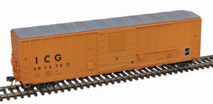 Atlas ~ HO Scale ~ Berwick 50' Boxcar ~ Ready to Run ~ Master ~ Illinois Central Gulf #501324 ~ 20006992