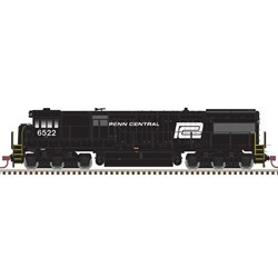 Atlas ~ HO Scale ~ Master U28C Silver ~ PENN CENTRAL #6526 ~ DC Version ~ 10004590
