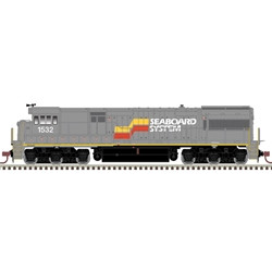 Atlas ~ HO Scale ~ Master U28C Silver ~ SEABOARD SYSTEM #1531 ~ DC Version ~ 10004592
