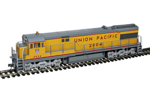 Atlas ~ HO Scale ~ U28C ~ Master Silver ~ DC Version ~ UNION PACIFIC #2807 ~ 10004596