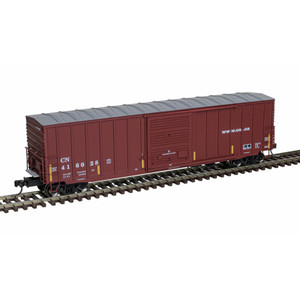 Atlas ~ HO Scale ~ ACF 50' Precision Design Rib-Side Boxcar ~ Ready to Run ~ Master ~ Canadian National #416097 ~ 20007066