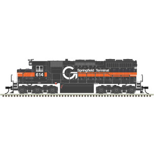 Atlas ~ HO Scale ~ EMD SD35 Low Nose ~ Standard DC ~ Master Silver ~ Guilford ST #614 ~ 10004454