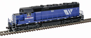 Atlas ~ HO Scale ~ EMD SD35 Low Nose ~ Standard DC ~ Master Silver ~ Montana Rail Link #702 ~10004456