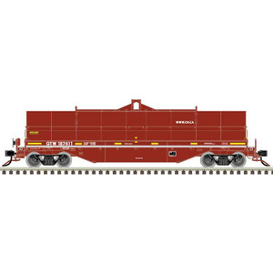 Atlas ~ HO Scale ~ 42' Coil Steel Car with Fishbelly Side Sill ~ Ready to Run ~ Master ~ Grand Trunk Western #187482 ~ 20007455
