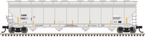 Atlas ~ HO Scale ~ Master ACF 5800 4-Bay Covered Hopper ~ Luhu Logistics LUHX #1021 ~ 20007679
