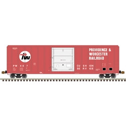 Atlas ~ HO Scale ~ MASTER FMC 5347 BOX CAR PROVIDENCE & WORCESTER #407 ~ 20007609