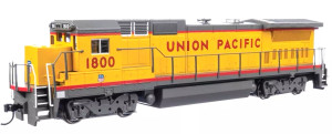 Walthers HO Scale ~ Union Pacific ~ Dash 8-40B #1800 ~ DC Version ~ 910-9573