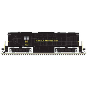 Atlas ~ N Scale ~ Alco RS11 ~ Standard DC ~ Classic Silver ~ Norfolk & Western #322 ~ 40005874