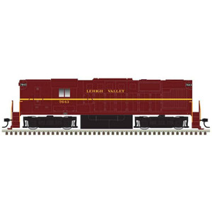 Atlas ~ N Scale ~ Alco RS11 ~ Standard DC ~ Classic Silver ~ Lehigh Valley #7640 ~ 40005876