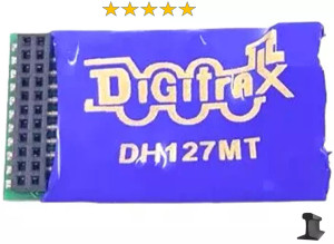 Digitrax ~ DCC 21 Pin Mobile Motor Decoder ~ DH127MT