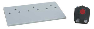Walthers Controls ~ Any Scale ~ Dual LED Fascia Turnout Controller (yellow-green) ~ 942-121
