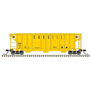 Atlas ~ N Scale ~ PS-2 4427 3-Bay Covered Hopper ~ Ready to Run ~ Master ~ Cargill TLDX #6143 ~ 50006799