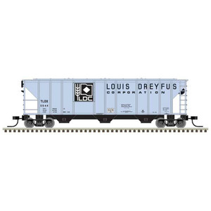 Atlas ~ N Scale ~ PS-2 4427 3-Bay Covered Hopper ~ Ready to Run ~ Master ~ Louis Dreyfus TLDX #5975 ~ 50006802