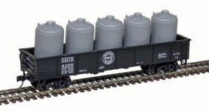 Atlas ~ N Scale ~ Trainman ~ 42' Steel Gondola With Cement Container Load ~ Duluth, Missabe & Iron Range #4166 ~ 50006751
