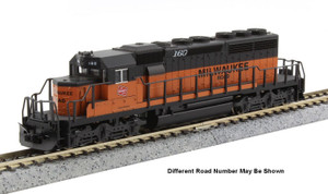 KATO N Scale ~ EMD SD40-2 Early Production, Std. DC, Milwaukee Road #30 ~ 1764824