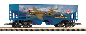 PIKO ~ G Scale ~ Vintage Warbirds P-40 Hopper ~ 38938