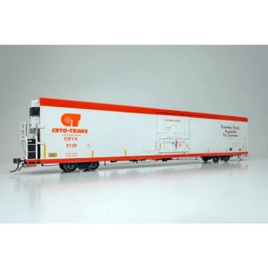 Rapido ~ HO Scale ~ Greenbrier 72' IL 7780 Reefer ~ Cryo-Trans ~ Denver #5177 ~ 167001A