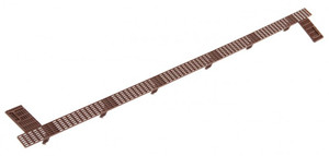 Micro Trains N Scale ~ 50' Cored-Thru PS-1 Steel Roofwalks (12) ~ 49955911