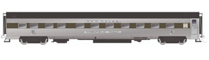 Rapido ~ HO Scale ~ PS 14-4 Sleeper ~ With Skirts ~ New Haven ~ Monomoy Point #514 ~ 152005