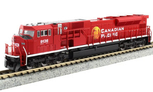 Kato N Scale ~ EMD SD90/43MAC Canadian Pacific #9159 ~ 176-5628