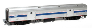 Kato HO Scale ~  73' Fluted-Side Baggage Car, Lighted ~ Amtrak #1231 ~ 356203-1