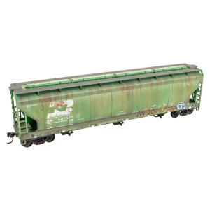 Micro Trains ~ HO Scale ~ Burlington Northern hopper Rd# 481170 ~ 2000004