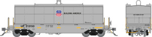 Rapido ~ HO Scale ~ Greenbrier Coil Car ~ Union Pacific ~ Gray / UP Shield ~ 6-Pack #1 ~ 168006