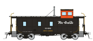 Rapido ~ HO Scale ~ D&RGW End Cupola Steel Caboose ~ Switch Caboose Scheme #01400 ~ 225001