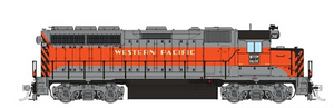 Rapido ~ HO Scale ~ EMD GP40 ~ Western Pacific #3502 ~ DC/DCC Sound ~ 040535