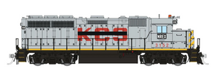 Rapido ~ HO Scale ~ EMD GP40 ~ With Extended Range DB ~ NREX - ex-KCS #3152 ~ DC/DCC Sound ~ 040542