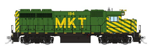 Rapido ~ HO Scale ~ EMD GP40 Mother+Slug ~ MKT #226 + #501 ~ DC/Silent ~ 040017