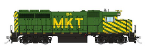 Rapido ~ HO Scale ~ EMD GP40 ~ MKT #194 ~ DC/Silent ~ 040015