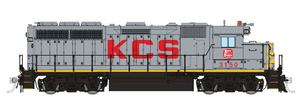 Rapido ~ HO Scale ~ EMD GP40 ~ With Standard DB ~ KCS #3150 ~ DC/Silent ~ 040039