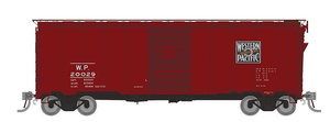 Rapido ~ HO Scale ~ 1937 AAR Boxcar ~ Square Corner ~ Western Pacific #20081 ~ 180005A