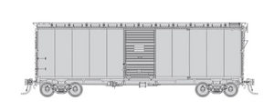 Rapido ~ HO Scale ~ 1937 AAR Boxcar ~ Square Corner ~ Undecorated ~ 180099