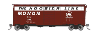 Rapido ~ HO Scale ~ 1937 AAR Boxcar ~ Round Corner ~ Monon #9045 ~ 181001A