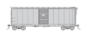 Rapido ~ HO Scale ~ 1937 AAR Boxcar ~ Round Corner ~ Undecorated ~ 181099