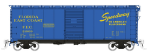 Rapido ~ HO Scale ~ 1937 AAR Boxcar ~ Round Corner ~ FEC #21009 ~ 181010A