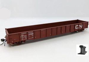 Rapido HO Scale ~ New 52' 6" Mill Gondola ~ Canadian National CN #143102 ~ 50050