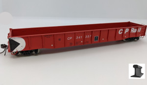 Rapido HO Scale ~ New 52' 6" Mill Gondola ~ Canadian Pacific CP #341357 ~ 50052