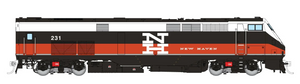 Rapido ~ HO Scale ~ P32AC-DM ~ CDOT - New Haven #231 ~ DC/DCC Sound ~ 085508