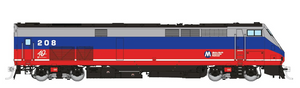 Rapido ~ HO Scale ~ P32AC-DM ~ Metro North #208 ~ DC/DCC Sound ~ 085515
