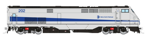 Rapido ~ HO Scale ~ P32AC-DM ~ Metro North  #202 ~ DC/Silent ~ 085009