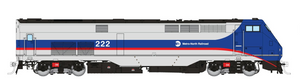 Rapido ~ HO Scale ~ P32AC-DM ~ Metro North #222 ~ DC/Silent ~ 085013