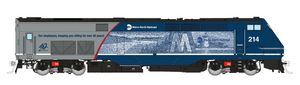 Rapido ~ HO Scale ~ P32AC-DM ~ Metro North - Employee Tribute #214 ~ DC/Silent ~ 085017