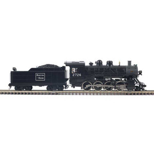 Atlas ~ O Scale ~ Premier ~ 2-Rail ~ 2-8-0 Consolidation ~ Proto-Sound 3.0 ~ Boston & Maine #2726 ~ 30138315