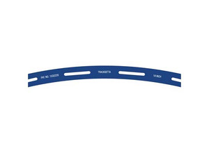Peco ~ HO Scale ~ Tracksetta Track Laying Template ~ 18" 45.7cm Radius Curve ~ OOT18