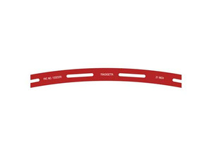 Peco ~ HO Scale ~ Tracksetta Track Laying Template ~ 21" 53.3cm Radius Curve ~ OOT21