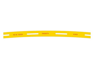 Peco ~ HO Scale ~ Tracksetta Track Laying Template ~ 60" 152.4cm Radius Curve ~ OOT60